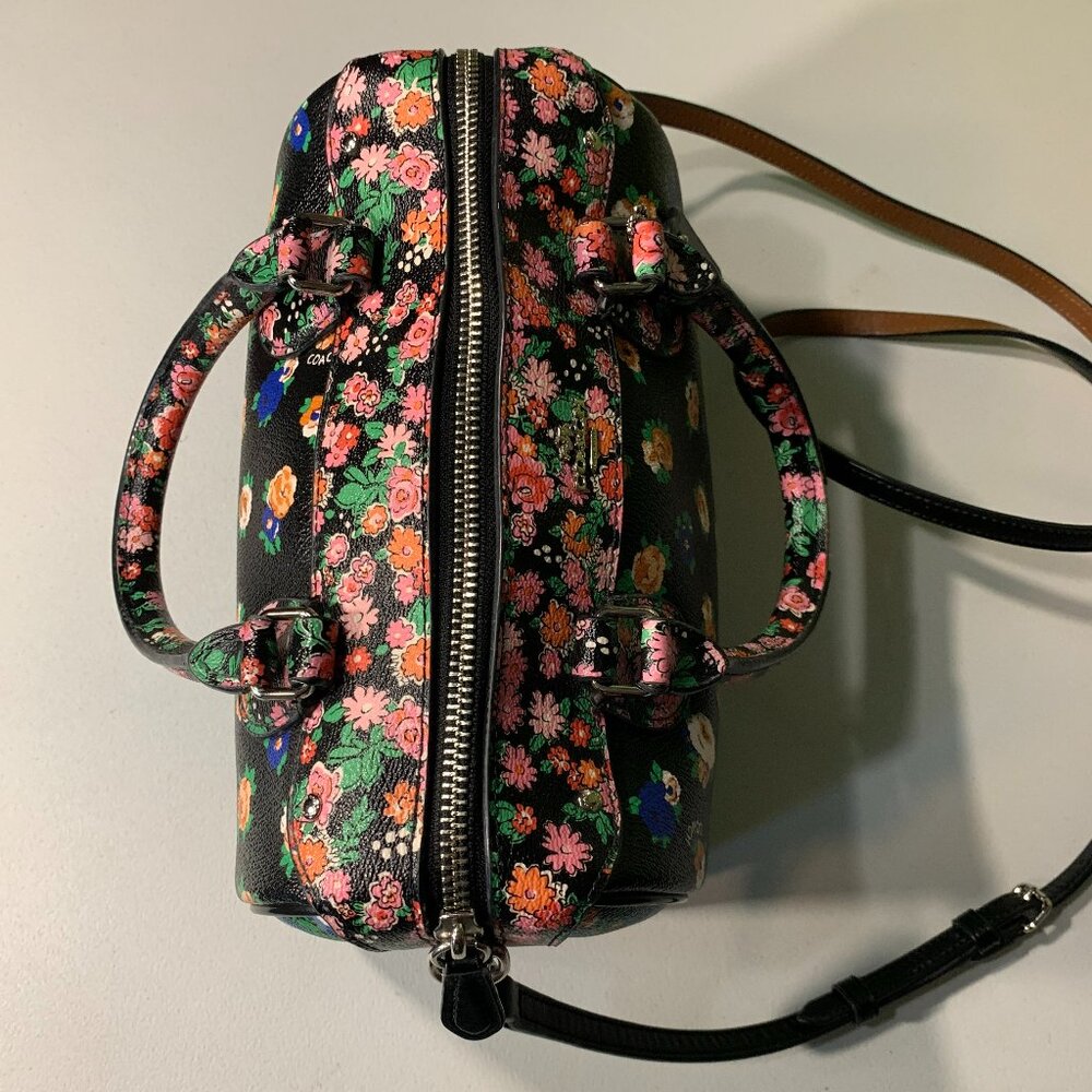 Coach Mini-Bennett Floral handbag - Picture 5 of 12